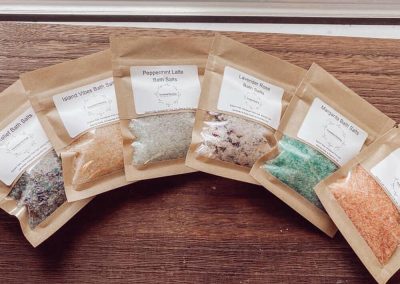 bath salt packaging bag