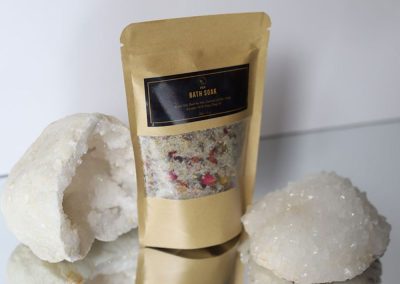 Bath salt packaging bag